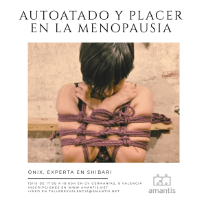 AUTOATADO Y PLACER EN LA MENOPAUSIA | VLC [19/10]